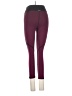 Michi Color Block Burgundy Active Pants Size XS - photo 2