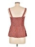 CAbi 100% Polyester Red Sleeveless Top Size 8 - photo 2