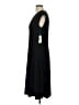 Chaps Solid Black Casual Dress Size L - photo 5