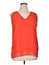 Violet & Claire 100% Polyester Orange Sleeveless Blouse Size XL - photo 1