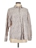 Assorted Brands Tweed Pink Silver Long Sleeve Blouse Size M - photo 1