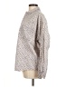 Assorted Brands Tweed Pink Silver Long Sleeve Blouse Size M - photo 5