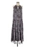Drew 100% Polyester Paisley Gray Casual Dress Size XS - photo 1