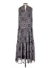 Drew 100% Polyester Paisley Gray Casual Dress Size XS - photo 2