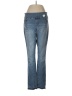 Jag Jeans Chevron-herringbone Blue Jeans Size 8 - photo 1
