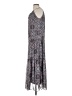 Drew 100% Polyester Paisley Gray Casual Dress Size XS - photo 5