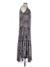 Drew 100% Polyester Paisley Gray Casual Dress Size XS - photo 4