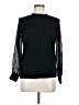 Indigo Rose Black Long Sleeve Blouse Size M - photo 1