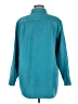 Freeport Studio 100% Polyester Teal Long Sleeve Blouse Size M - photo 2