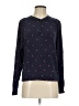Gap Body Polka Dots Blue Long Sleeve Top Size S - photo 1
