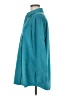 Freeport Studio 100% Polyester Teal Long Sleeve Blouse Size M - photo 5