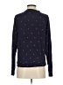 Gap Body Polka Dots Blue Long Sleeve Top Size S - photo 2