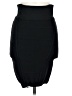 Bebe Solid Black Formal Skirt Size M - photo 1