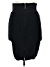 Bebe Solid Black Formal Skirt Size M - photo 2