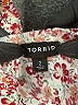 Torrid 100% Rayon Red Sleeveless Blouse Size 2X Plus (2) - photo 7