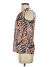 Ann Taylor 100% Polyester Orange Sleeveless Blouse Size XS - photo 5