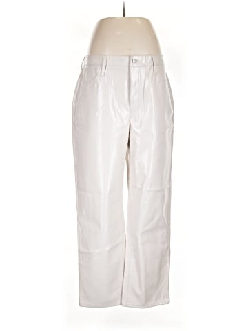 Madewell The Perfect Vintage Straight Pant: Faux Leather Edition (view 1)
