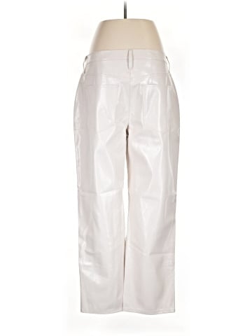 Madewell The Perfect Vintage Straight Pant: Faux Leather Edition (view 2)