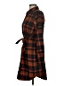 GOODTHREADS Plaid Brown Casual Dress Size S - photo 5