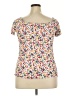 rue21 Ivory Short Sleeve Blouse Size 2X - photo 2
