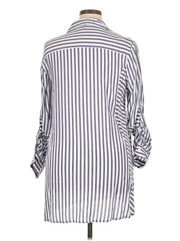 Club Z Collection 3/4 Sleeve Button-Down Shirt (view 2)
