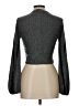 Hyfve Metallic Gray Turtleneck Sweater Size L - photo 2