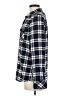 Ci Sono Plaid Blue Long Sleeve Button-Down Shirt Size M - photo 5