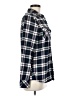 Ci Sono Plaid Blue Long Sleeve Button-Down Shirt Size M - photo 4