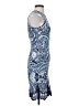 H&M Paisley Blue Cocktail Dress Size XS - photo 4