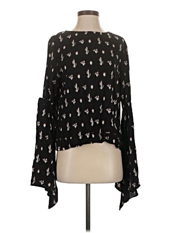 Rock & Roll Cowgirl Long Sleeve Blouse (view 1)