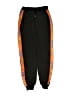 Unbranded 100% Polyester Color Block Black Track Pants Size 160 cm / US 14 - photo 1