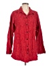 Eucalyptus Red Long Sleeve Blouse Size L - photo 1