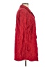 Eucalyptus Red Long Sleeve Blouse Size L - photo 4