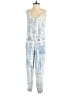 Cloth & Stone 100% Tencel Tie-dye Blue Jumpsuit Size XS - photo 1