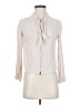Lost + Wander 100% Rayon Ivory Long Sleeve Blouse Size XS - photo 1