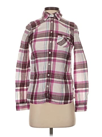 Aeropostale Long Sleeve Button-Down Shirt (view 1)