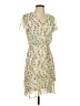 Sam Edelman 100% Polyester Floral Green Cocktail Dress Size 4 - photo 1