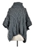 Assorted Brands Gray Poncho Size M (estimated) - photo 1