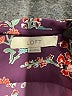 Ann Taylor LOFT 100% Polyester Floral Burgundy Long Sleeve Blouse Size XS - photo 7