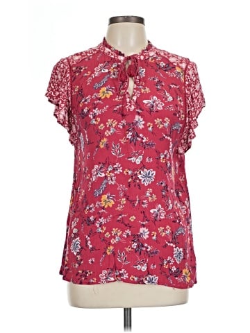 Angels Short Sleeve Blouse (view 1)