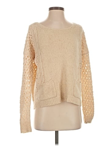 Autumn Cashmere Cashmere Pullover Sweater (view 1)