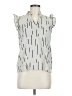 Unbranded 100% Polyester Ivory Sleeveless Blouse Size 6 - photo 1