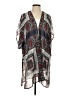 Maurices 100% Polyester Gray Kimono Size Sm - Med - photo 1