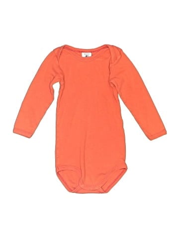 Petit Bateau Long Sleeve Onesie (view 1)