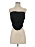 PrettyLittleThing 100% Polyester Black Tube Top Size 4 - photo 1
