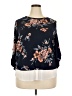 Faith and Joy Blue 3/4 Sleeve Blouse Size 2X - photo 1