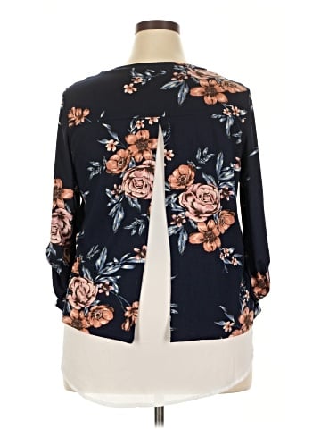 Faith and Joy 3/4 Sleeve Blouse (view 2)