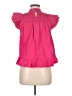 Unbranded Pink Short Sleeve Blouse Size M (estimated) - photo 2