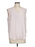 MM. LaFleur 100% Polyester Pink Sleeveless Blouse Size L - photo 1