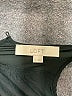 Ann Taylor LOFT 100% Polyester Black Sleeveless Blouse Size M - photo 7